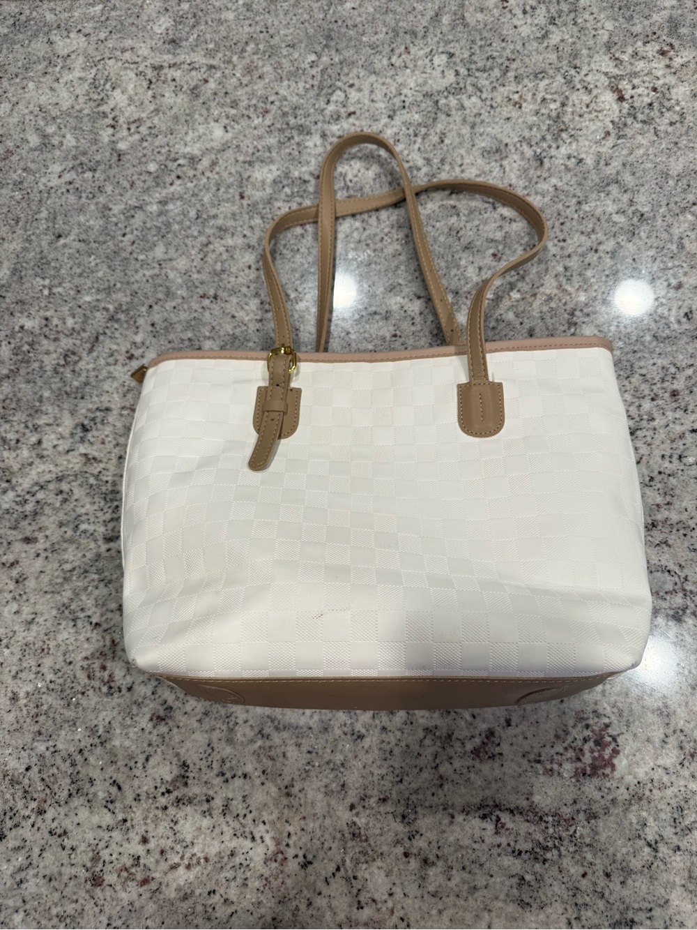 Checkered Tote Bag